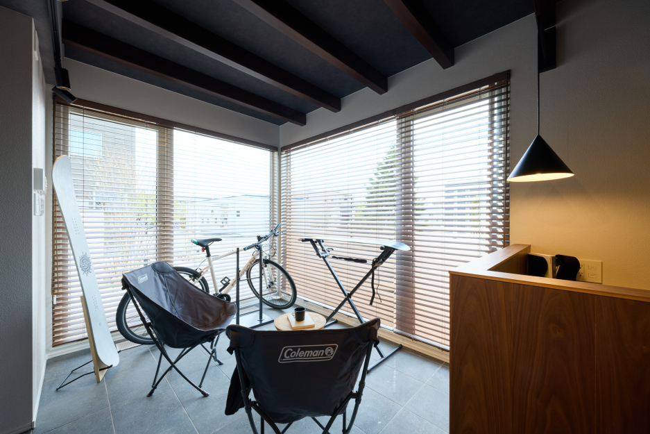 北展示場_玄関土間