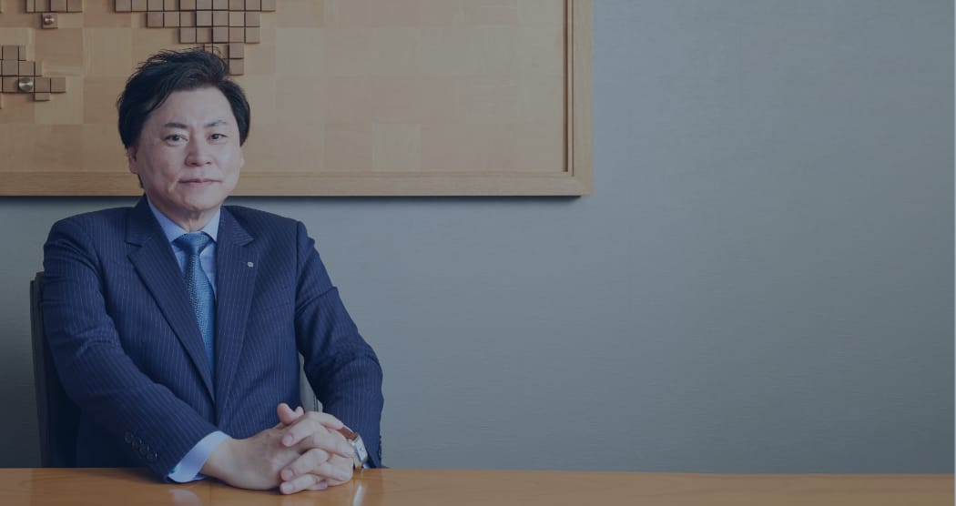 ボックスラーメン構造イメージと社長